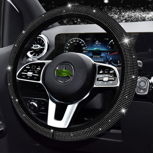 Steering Wheels & Covers RHINESTONE STEERING WHEEL COVER for sale in